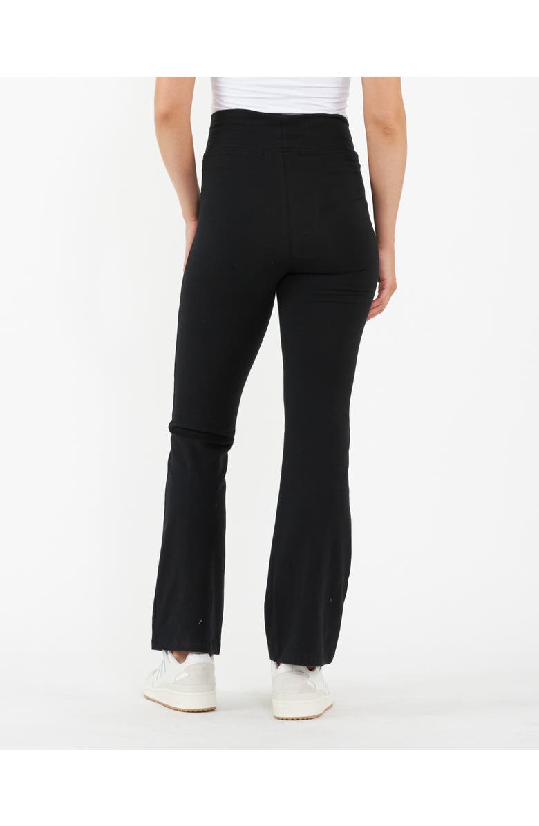 Ripe Maternity Organic Jersey Flare Pant, Alternate, color, Black