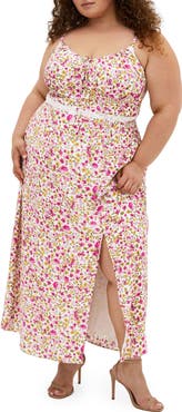 City Chic Sweet Floral Maxi Sundress