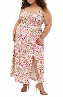 City Chic Sweet Floral Maxi Sundress