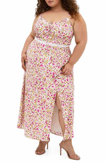 City Chic Sweet Floral Maxi Sundress