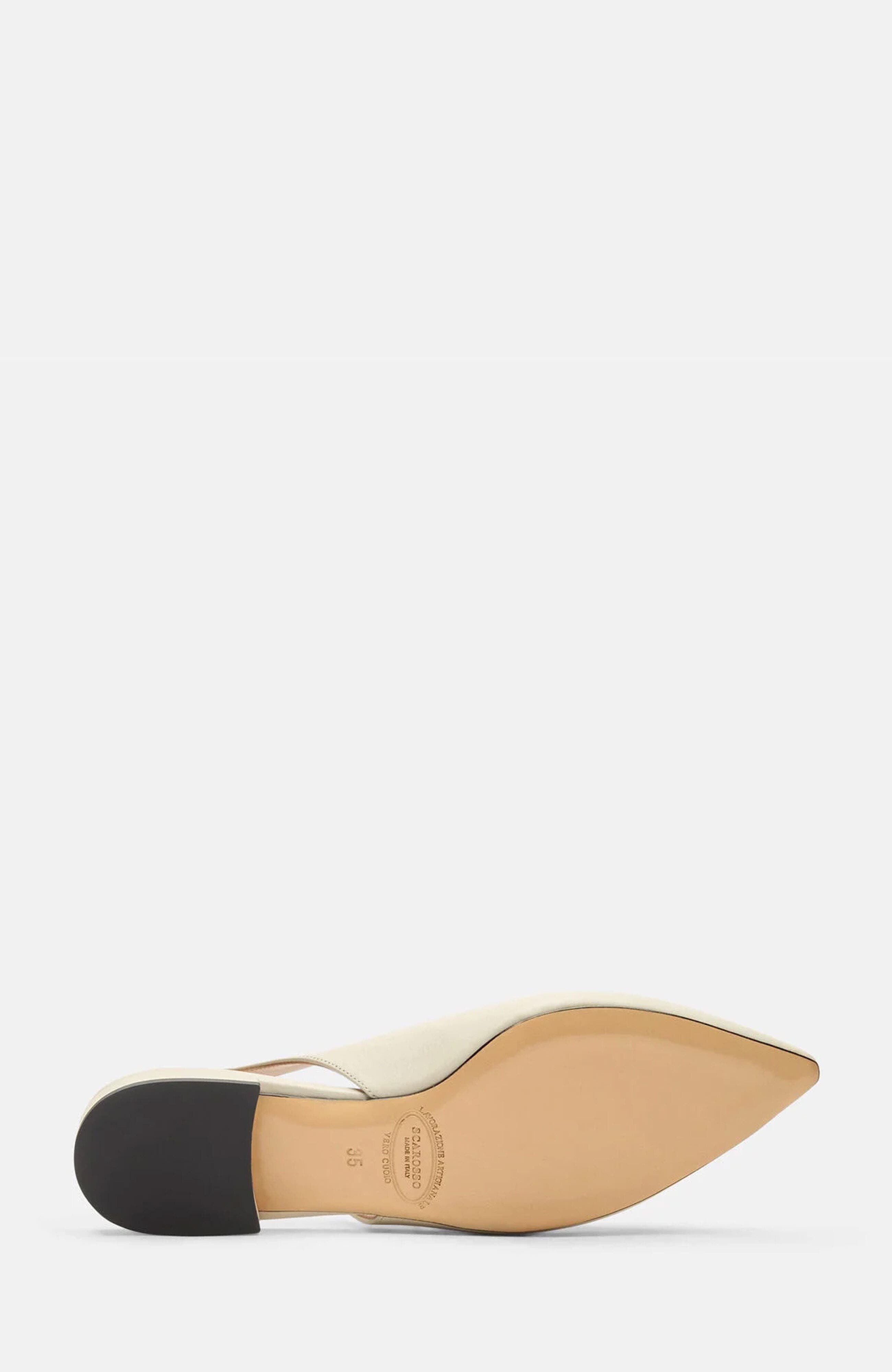 Viviana Ballerinas, Alternate, color, Cream - Calf