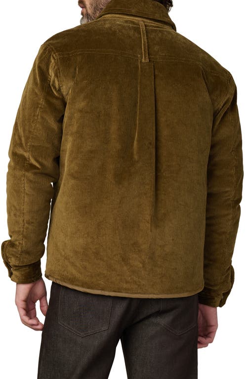 Joe's Corduroy Zip Jacket In Brown