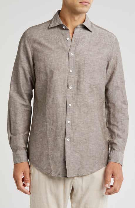 Rodd & Gunn Penrose Linen Blend Button-Up Shirt