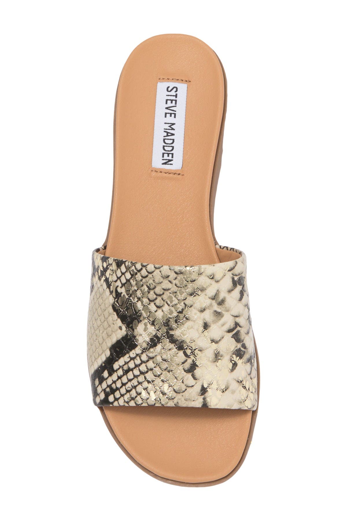 Kailey Slide Sandal, Alternate, color, GOLD SNAKE