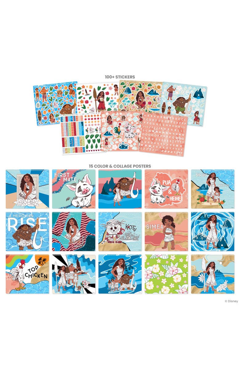 Disney Moana 2 Sticker & Collage Activity Set, Disney Moana 2, Kids 8+, Alternate, color, Multicolored