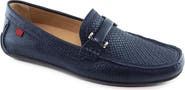 Marc Joseph New York Bryant Park Leather Weave Driver Loafer