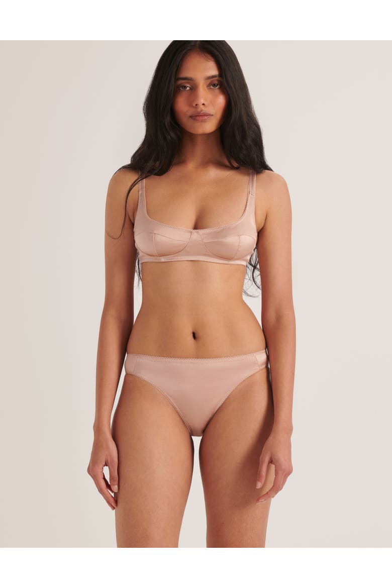 Penelope Bralette, Alternate, color, Bare
