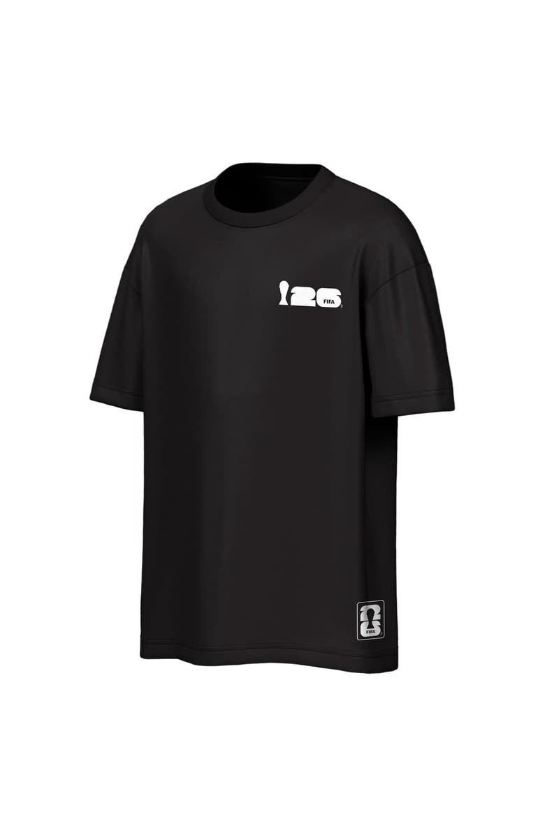 Outerstuff Men's Outerstuff Black FIFA World Cup 2026 Rally Oversized 2-Hit T-Shirt, Alternate, color, Black