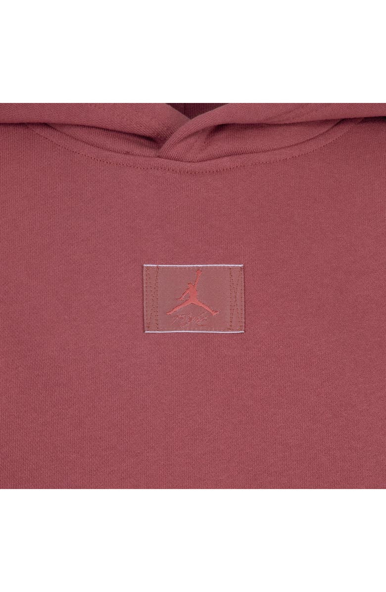 Jordan Kids' Flight Fleece Hoodie, Alternate, color, Canyon Rust