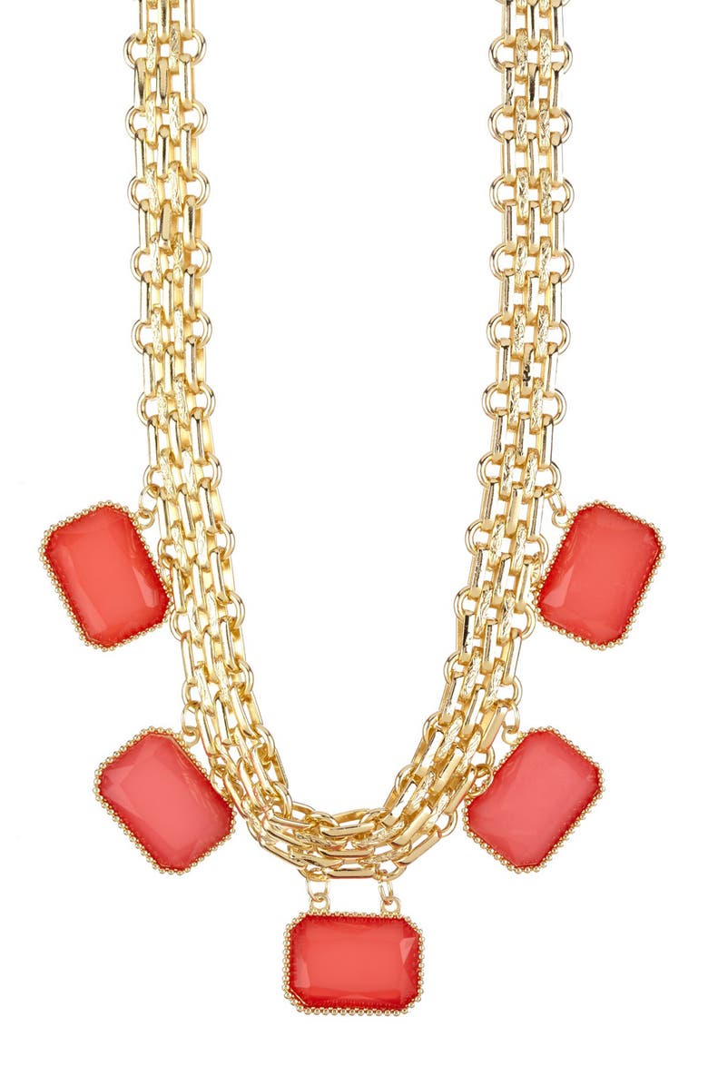 OLIVIA WELLES Daphne Stone Collar Necklace, Main, color, 