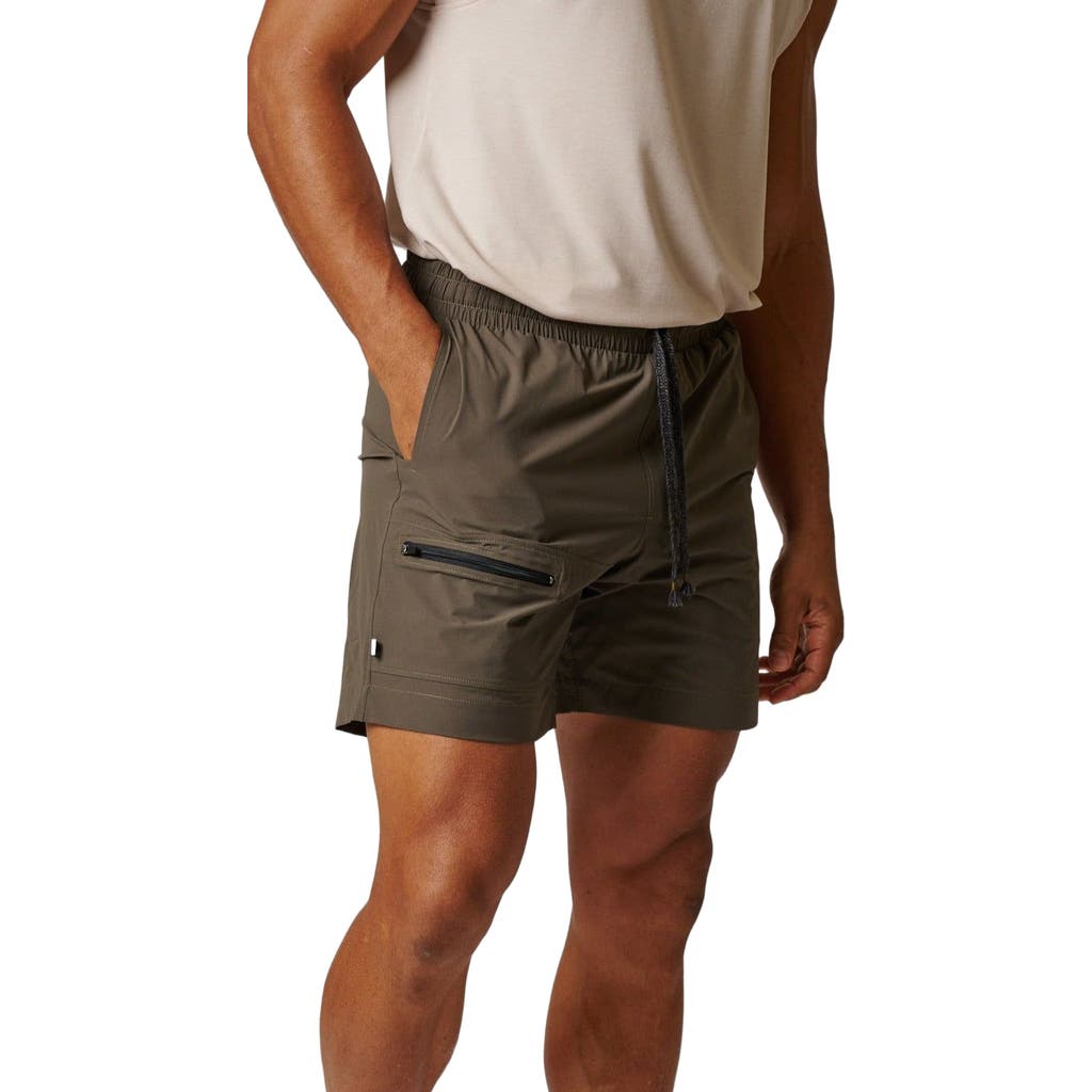 Leisure Lab Ripstop Sport Short In Green