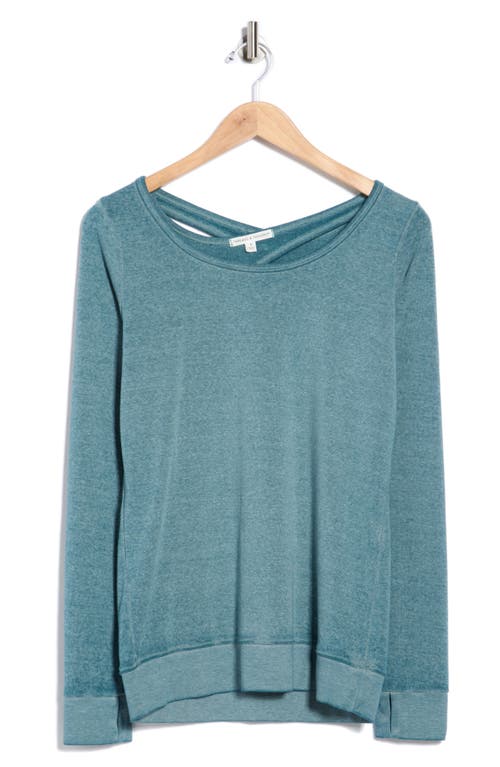 Threads 4 Thought Loop Back Pullover Sweater In Blue