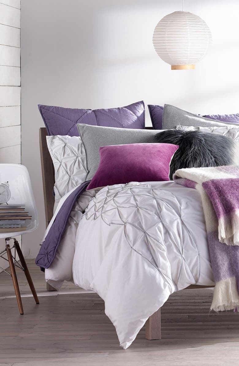 NORDSTROM AT HOME Ombré Faux Fur Flokati Accent Pillow, Alternate, color, 