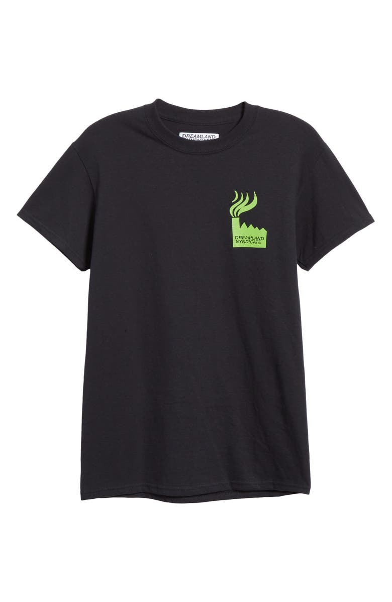 Dreamland Syndicate Factory Graphic Tee, Alternate, color,