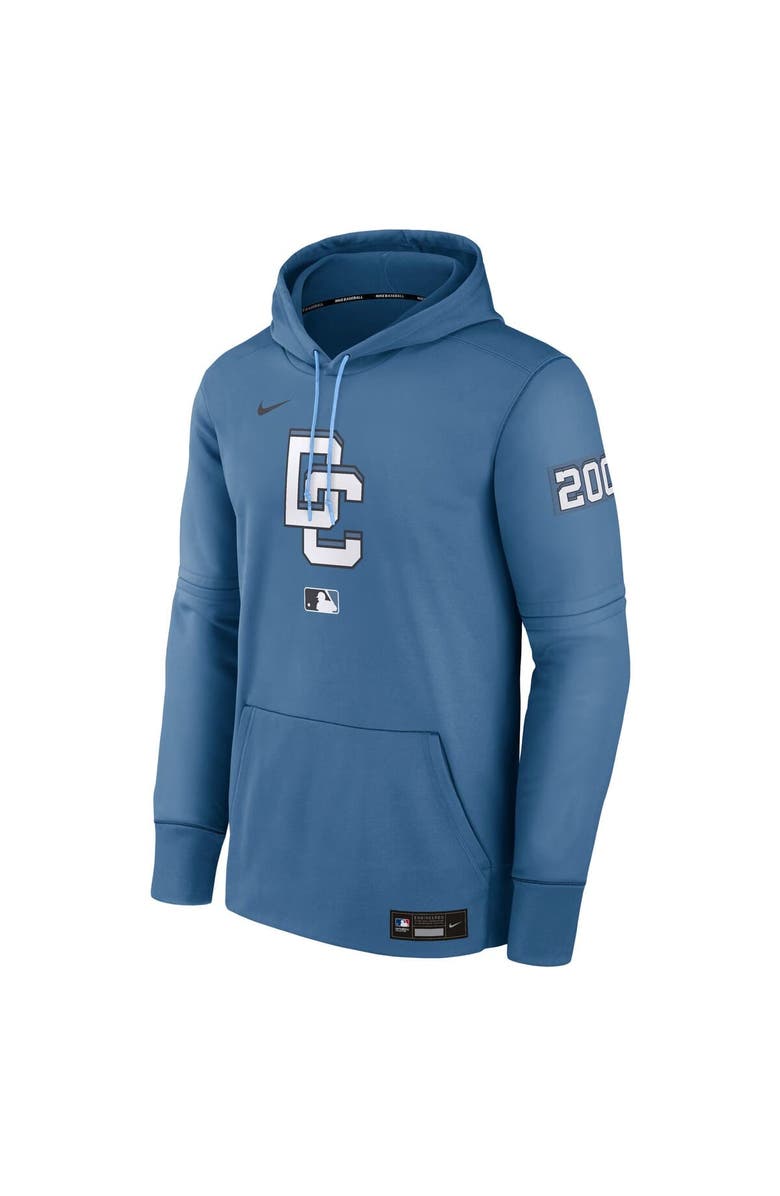 Nike Men's Nike Blue Washington Nationals 2025 City Connect Authentic Collection Performance Pullover Hoodie, Alternate, color, Blue