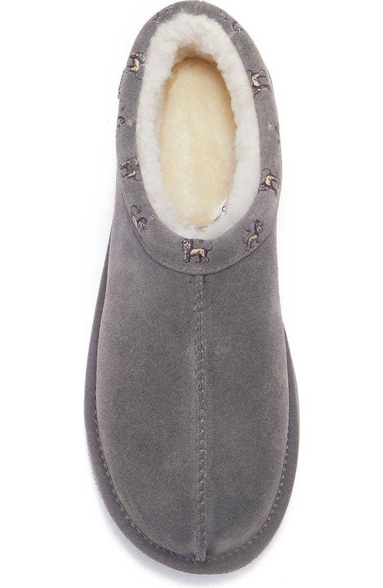 Australia Luxe Collective Outback Genuine Shearling Ankle Slipper, Alternate, color, Gray