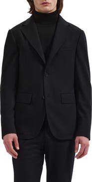 Bugatchi Two Button Wool Blend Blazer