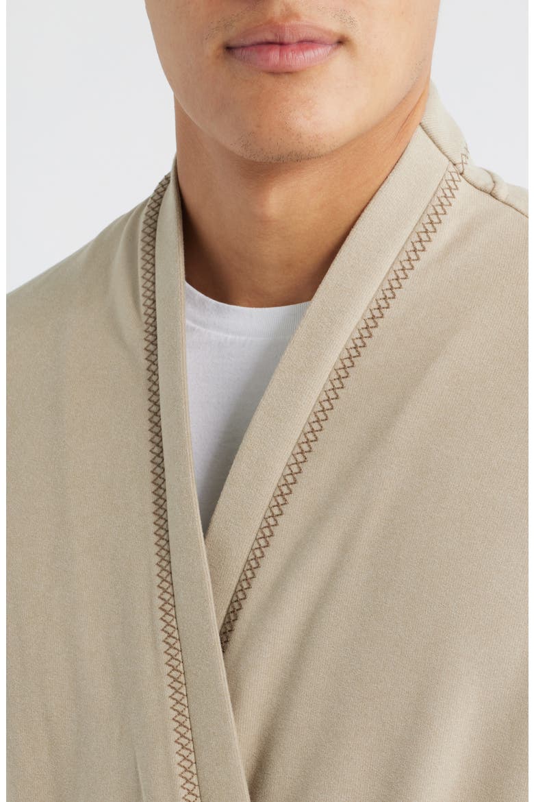 Theron Gender Inclusive Robe, Alternate, color, COBBLE GREY