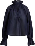 Polo Ralph Lauren Cotton & Silk Organdy Shirt