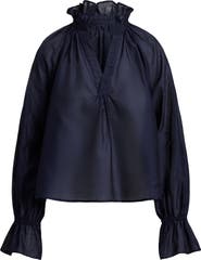 Polo Ralph Lauren Cotton & Silk Organdy Shirt