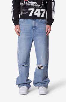 Blowout Baggy Ripped Wide Leg Jeans