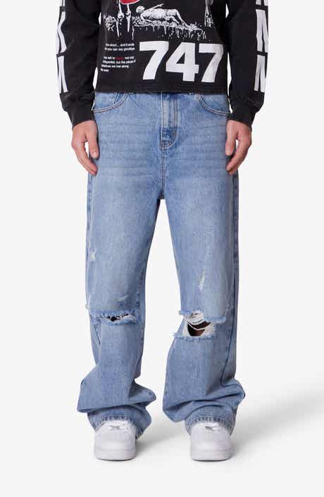 Blowout Baggy Ripped Wide Leg Jeans