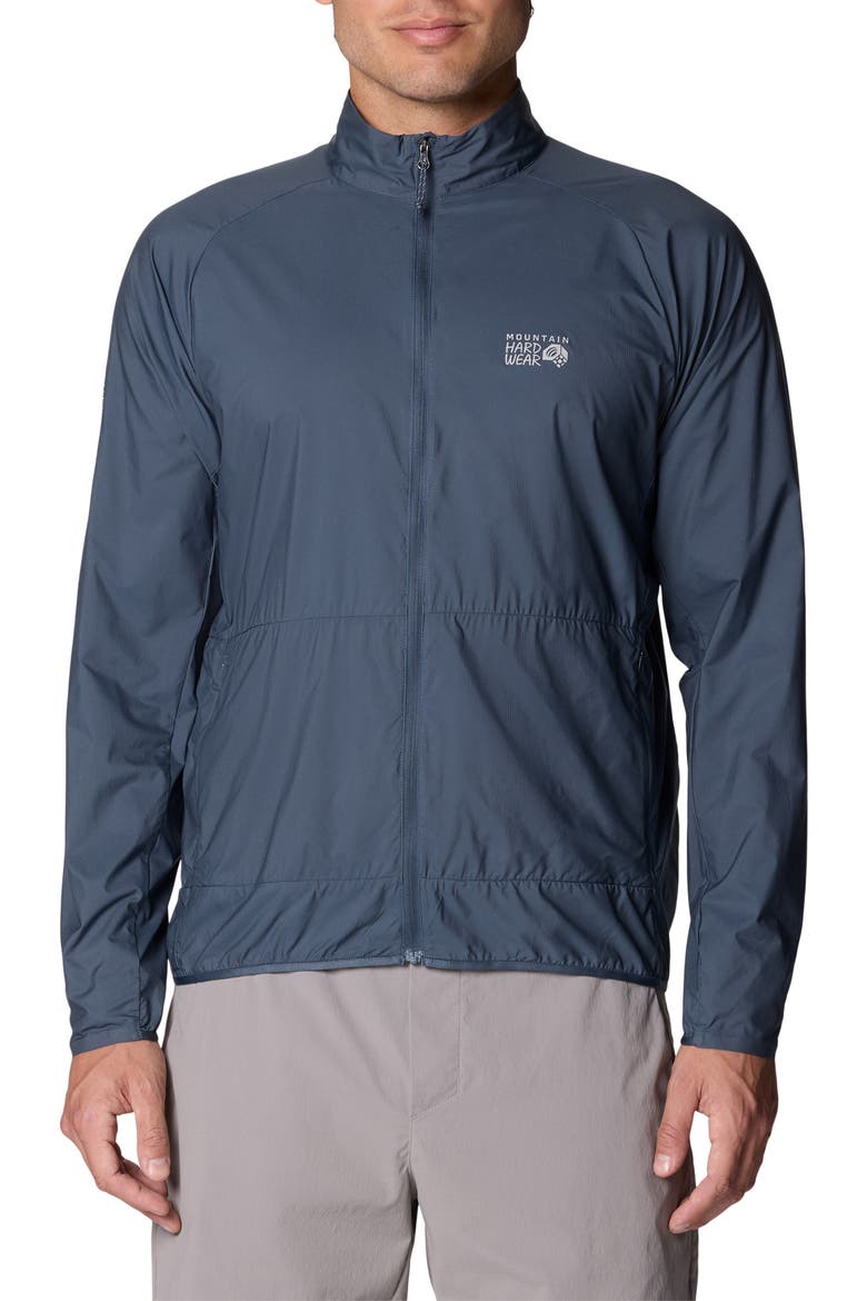 Kor AirShell™ Full Zip Jacket, Main, color, MOON BLUE
