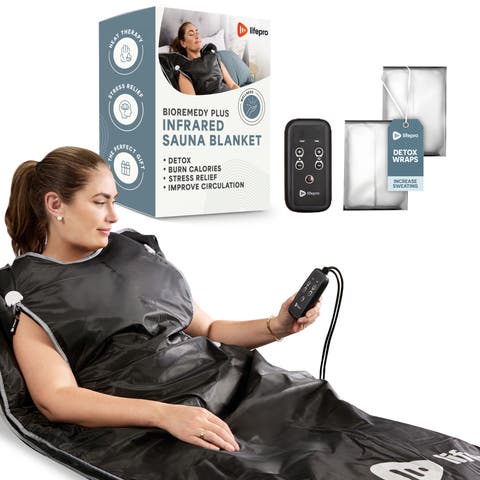 BioRemedy Infrared Sauna Blanket Portable Full Body Detox & Relaxation