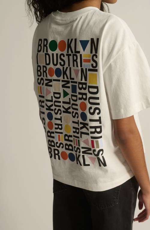 Brooklyn Industries Logo Cotton Graphic T-shirt