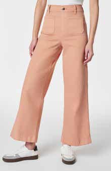 SPANX® Garment Dyed Patch Pocket Crop Wide Leg Pants