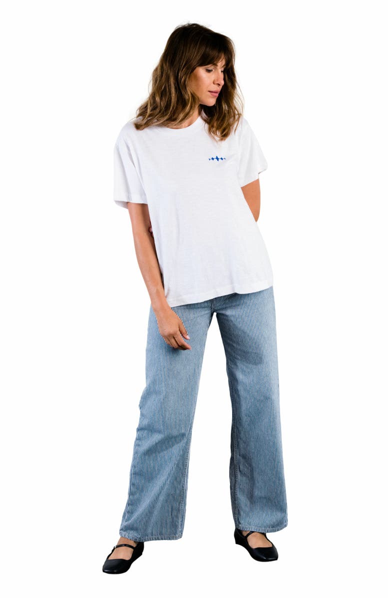 ABLE Sam Vintage Boyfriend Tee, Main, color, 