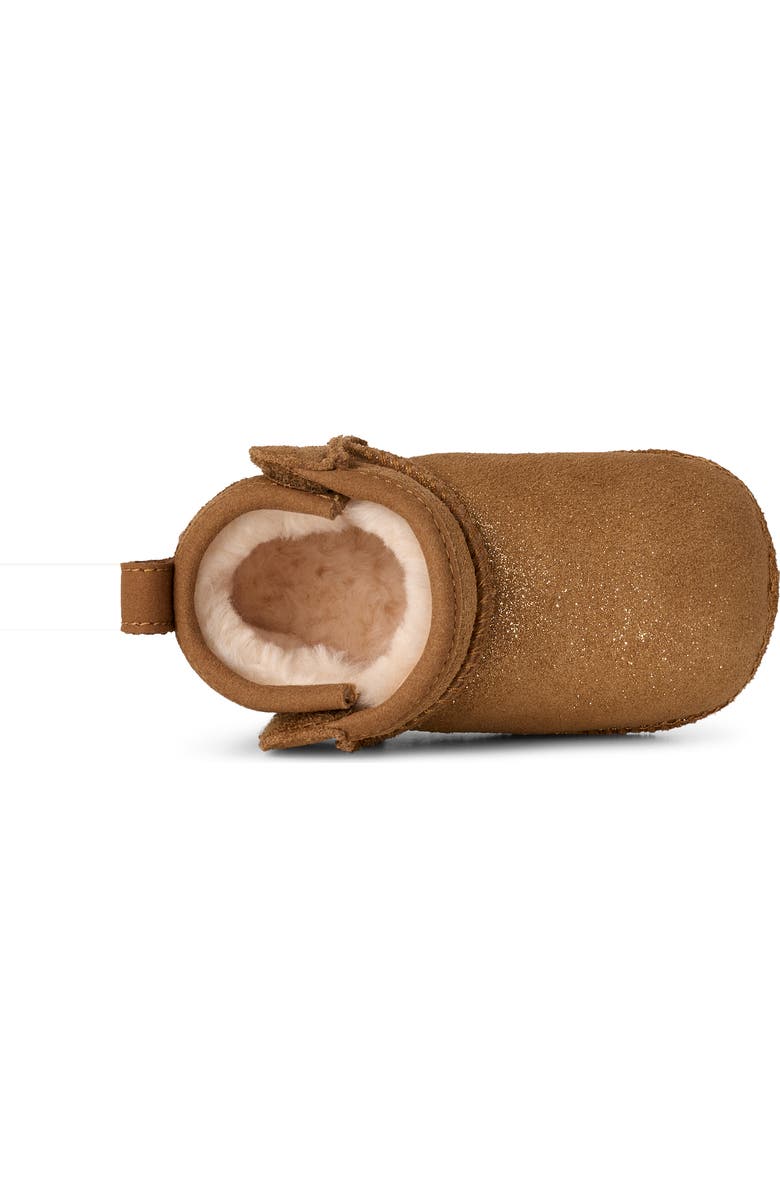 UGG<sup>®</sup> Kids' Classic Ultra Mini Dazzle Boot, Alternate, color, Chestnut