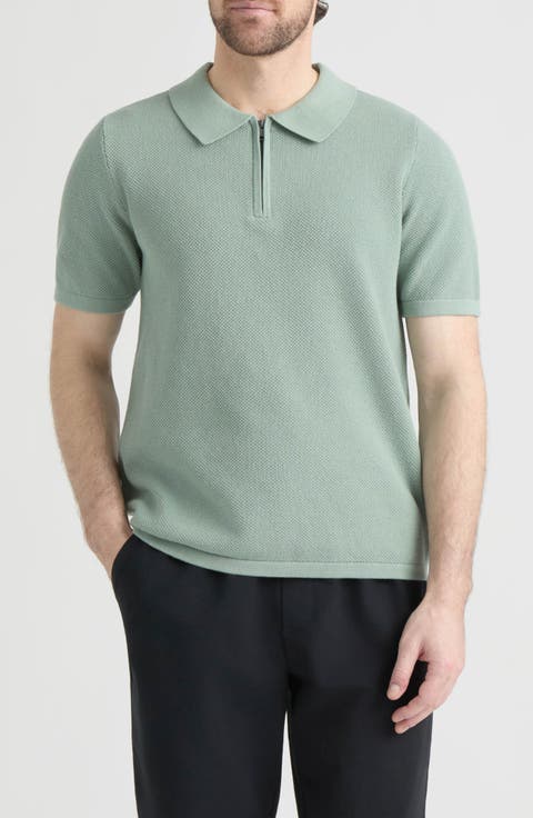 Saltwell Half Zip Polo Sweater