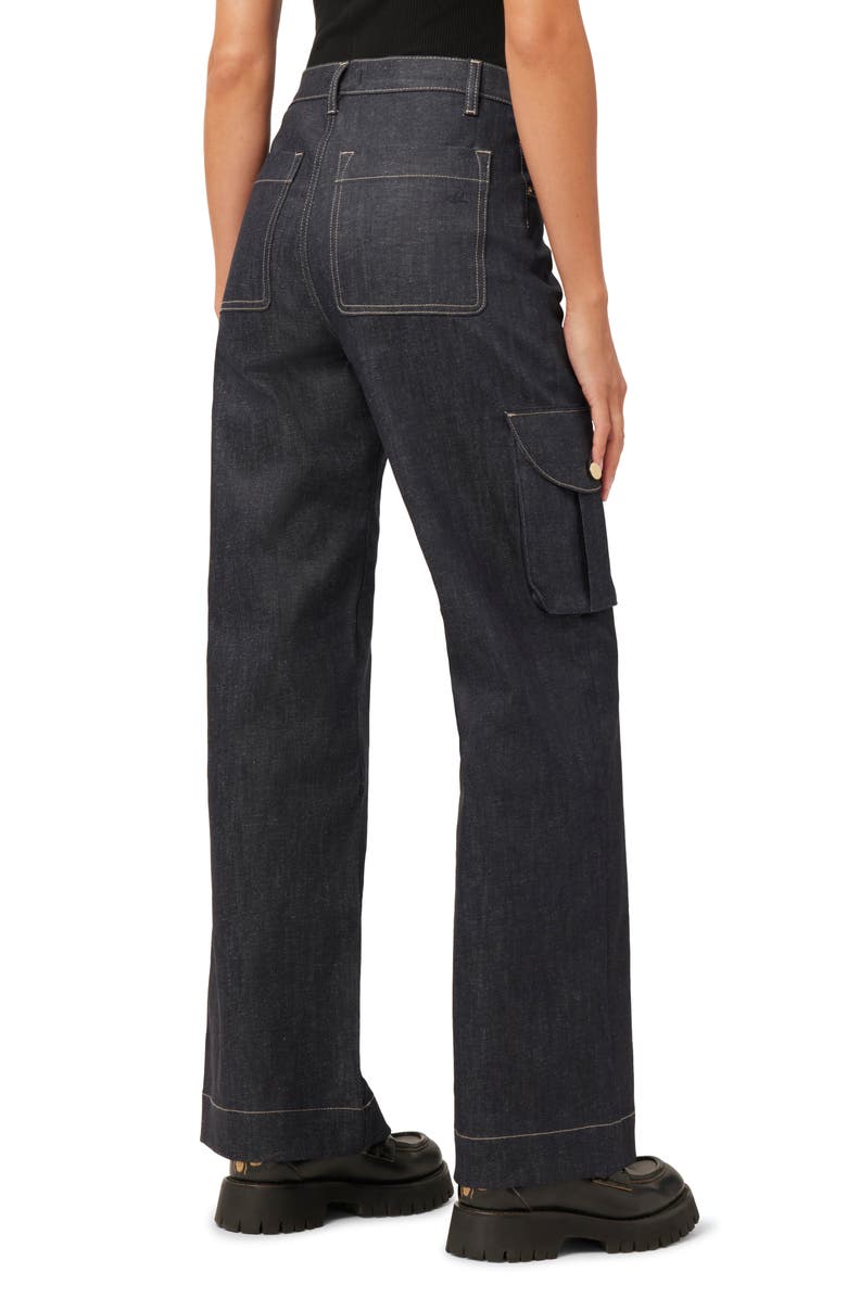 DL1961 Zoie High Waist Relaxed Wide Leg Cargo Jeans, Alternate, color,