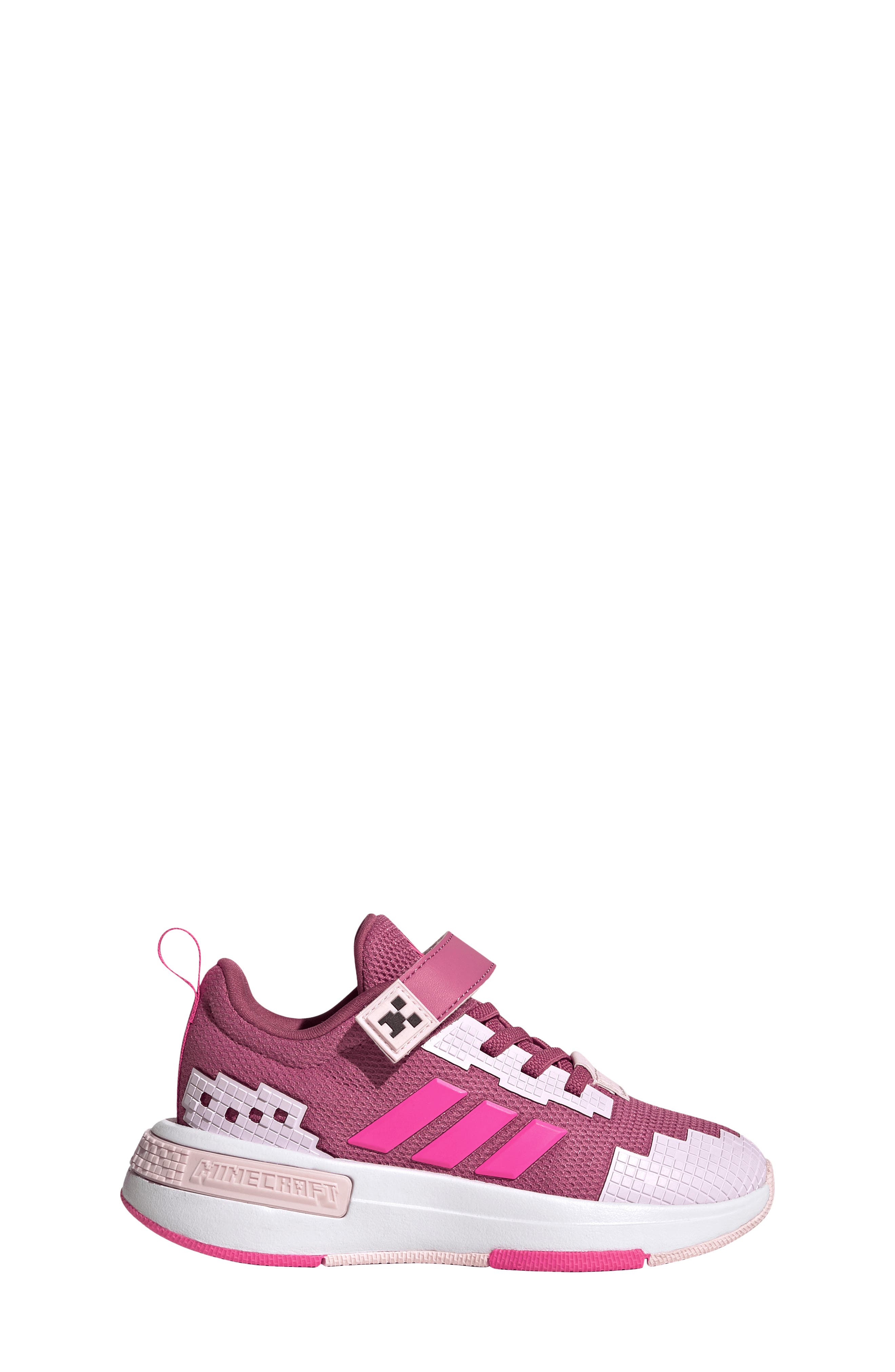 Kids' x Minecraft 'Pro' Sneaker, Alternate, color, MAGENTA/ PINK/ CLEAR PINK