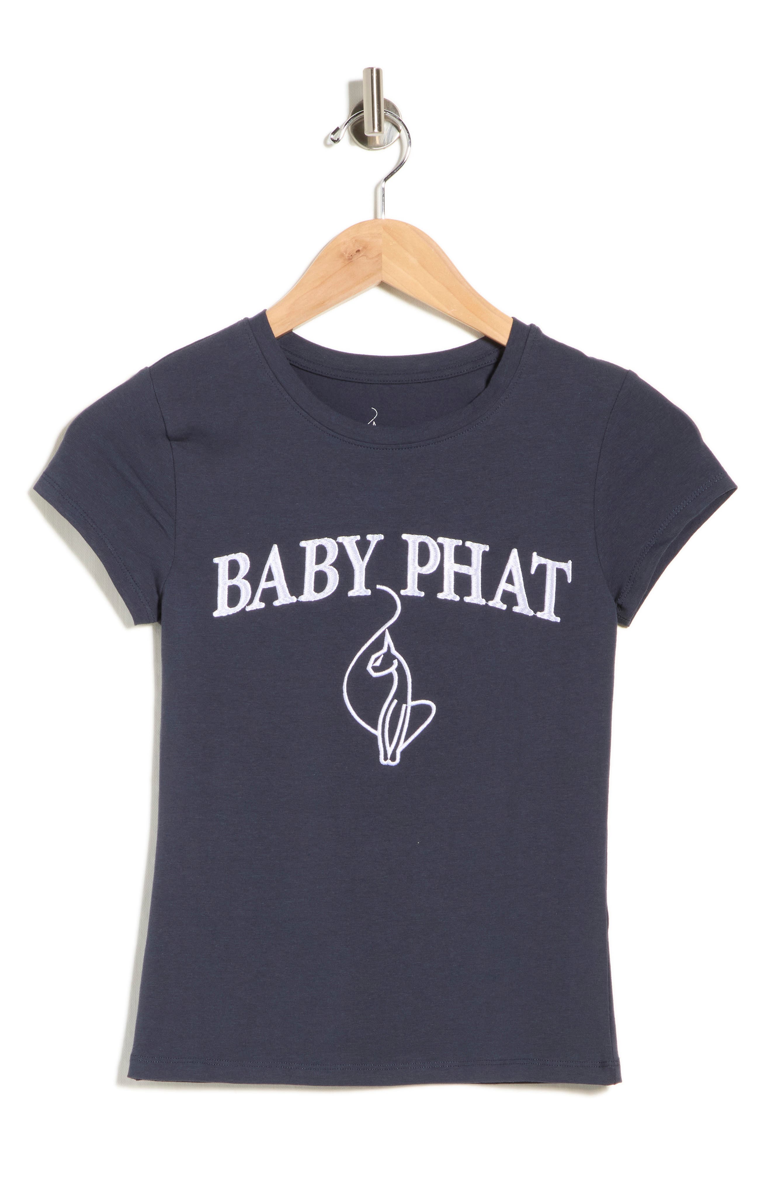 Baby Phat Logo Embroidered Baby Tee