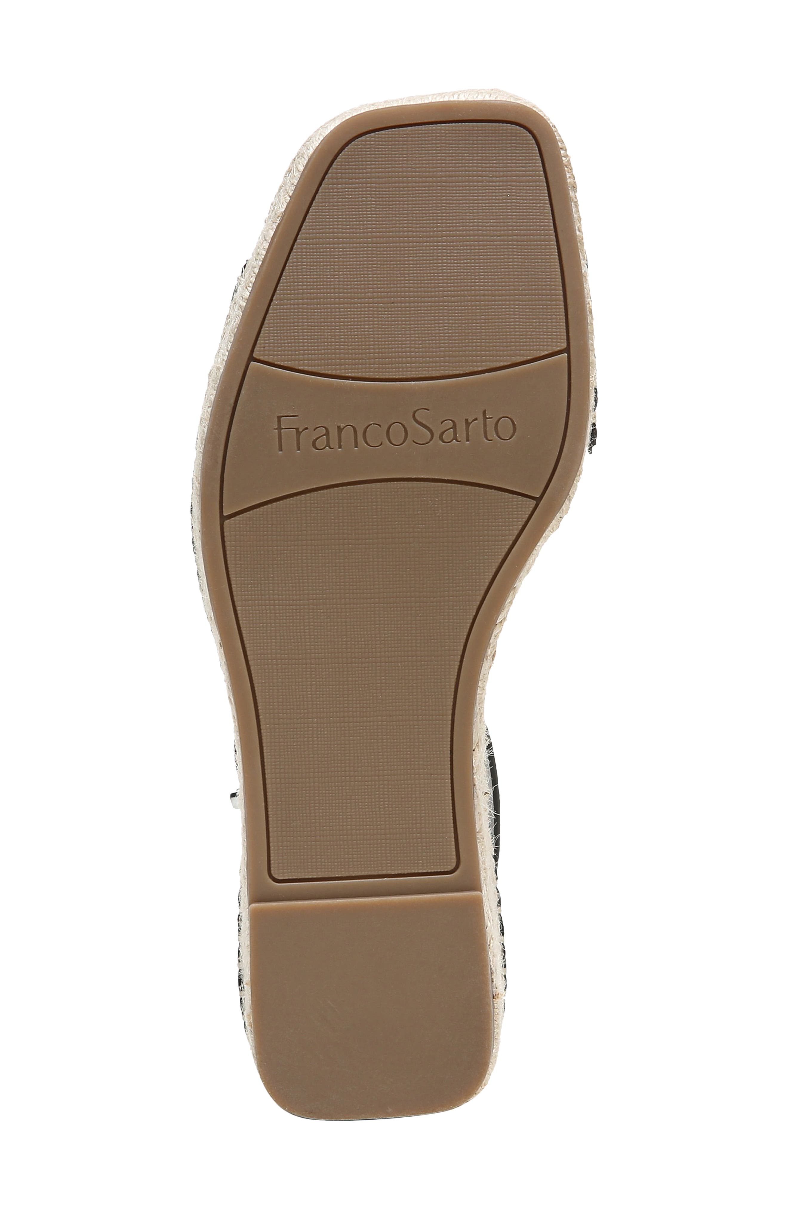 Franco Sarto Camera Espadrille Wedge Sandal, Alternate, color, 