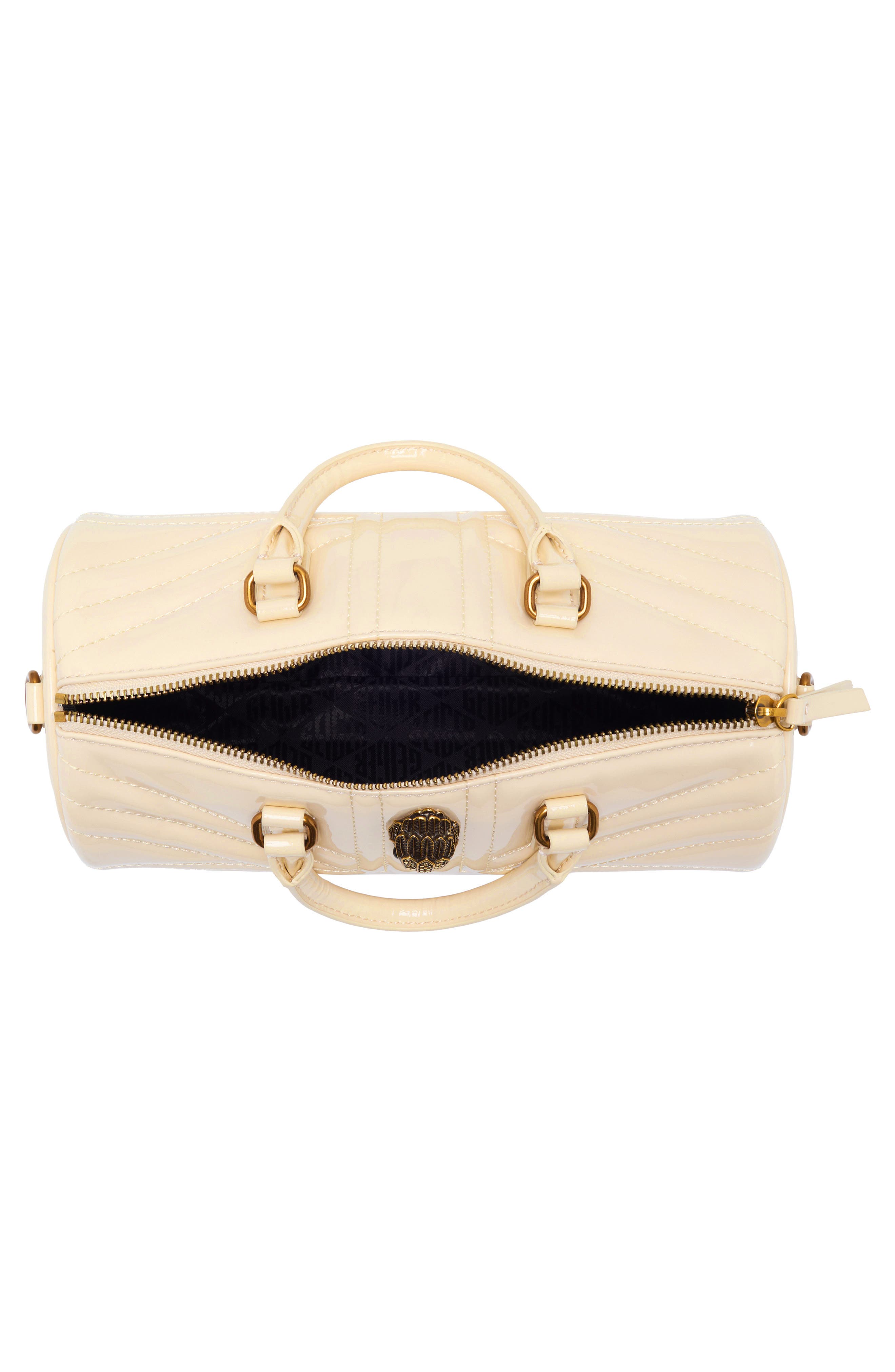 Kurt Geiger London Kengsinton UJ Barrel Bag, Alternate, color, Cream