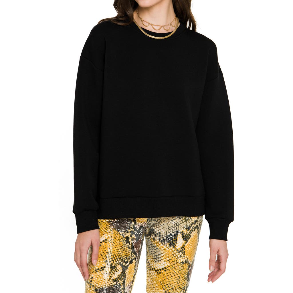 Grey Lab Lounge Wear Crewneck Sweatshirt In Black