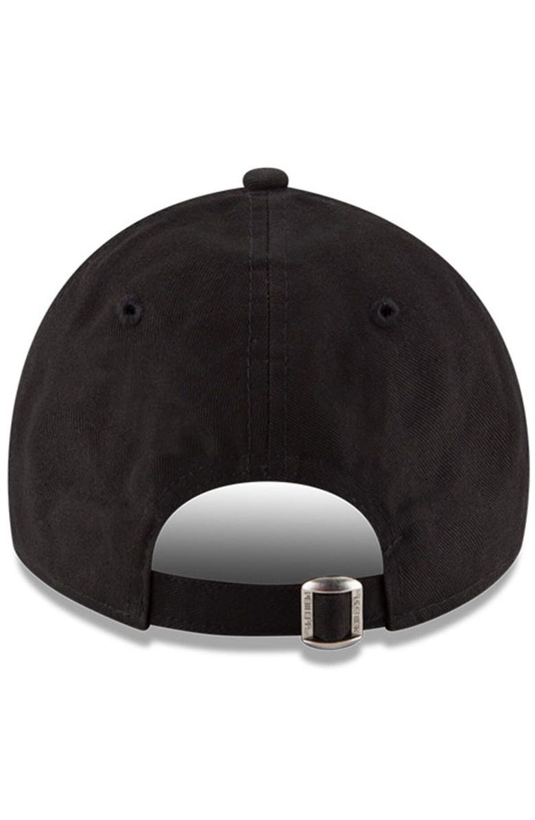 New Era Men's New Era Black Philadelphia 76ers 2022 NBA Playoffs Bubble Letter 9TWENTY Adjustable Hat, Alternate, color, 