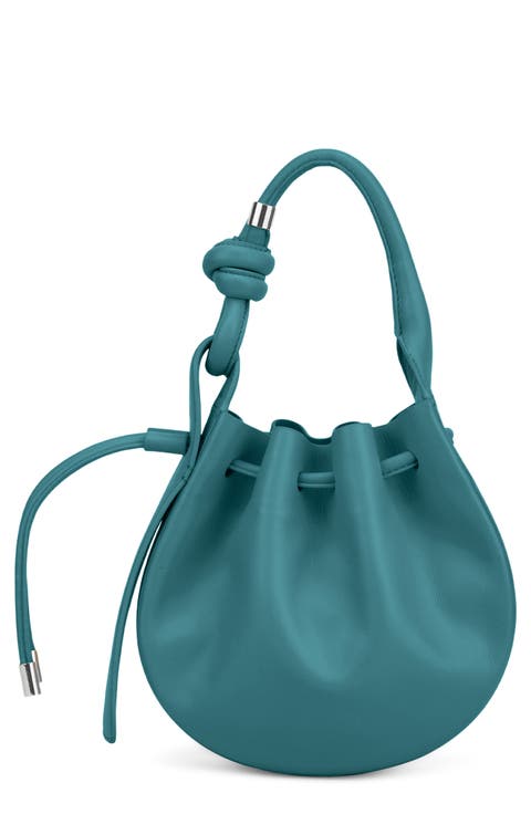 Mini Ina Pebble Leather Crossbody Bag