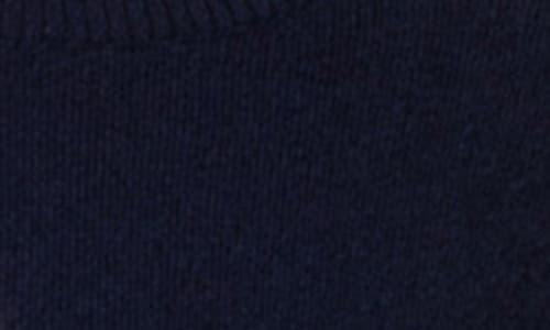 Akris Punto Sailboat Robe Application Wool Cashmere Sweater In Navy