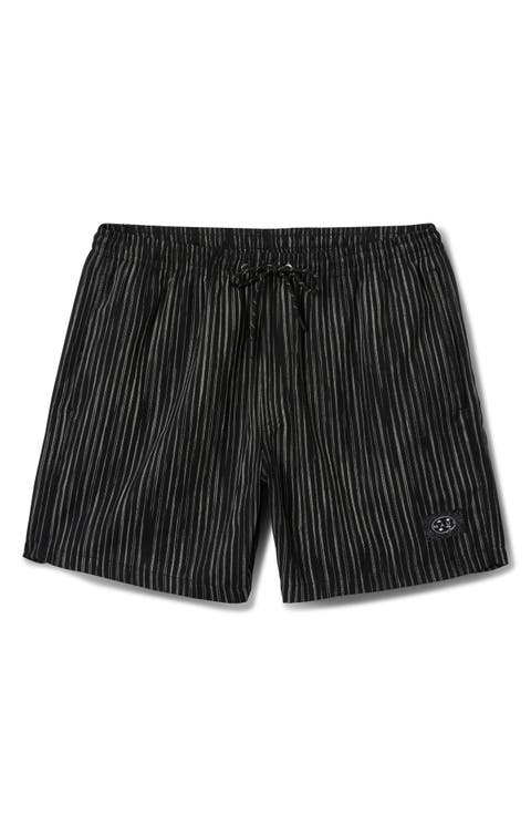 Echo Walk Linen & Cotton Drawstring Shorts