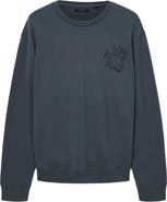 AllSaints Orlando Logo Graphic Sweatshirt