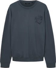 AllSaints Orlando Logo Graphic Sweatshirt