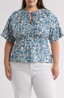 Joie Renae Floral Linen Top