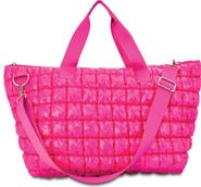 Iscream Kids' Shiny Puffer Overnight Bag