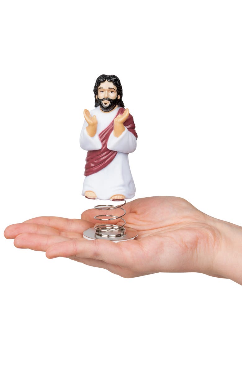 Archie McPhee Dashboard Jesus, Alternate, color, Multicolored