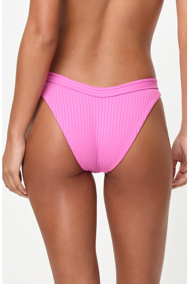 Mercer Rib Bikini Bottoms, Alternate, color, SWEETHEART