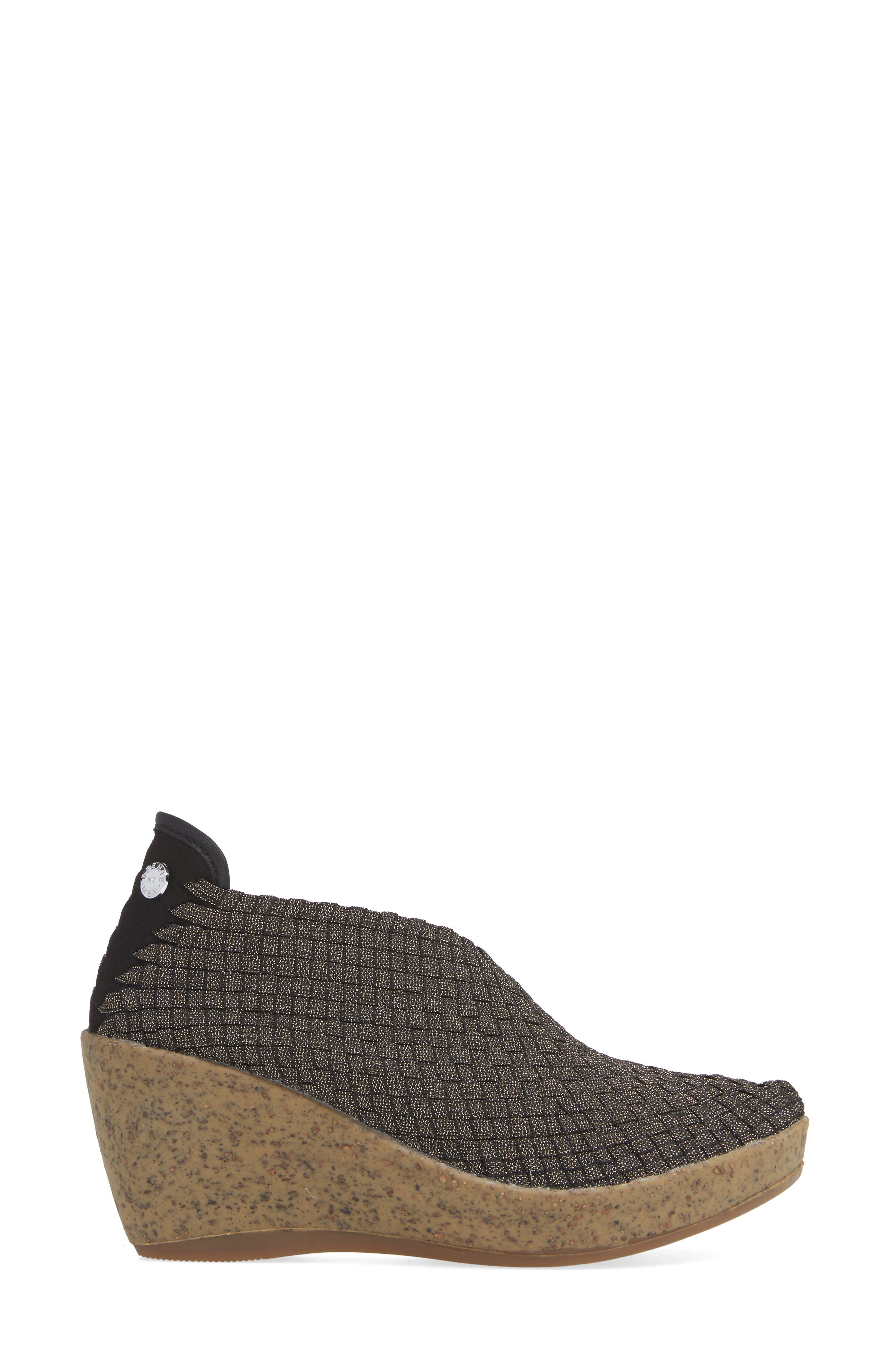 bernie mev. Woven Wedge, Alternate, color, 